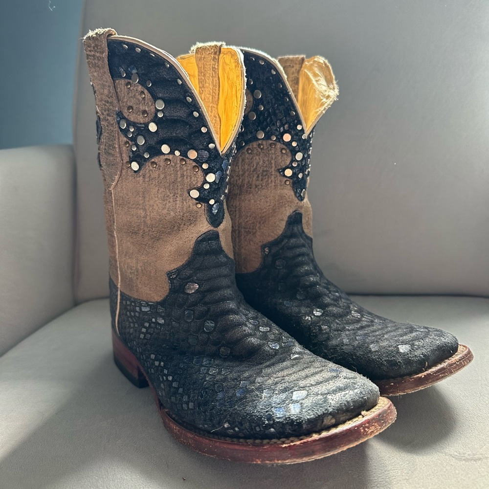 Ferrini Western Cowgirl Boots 7 1/2